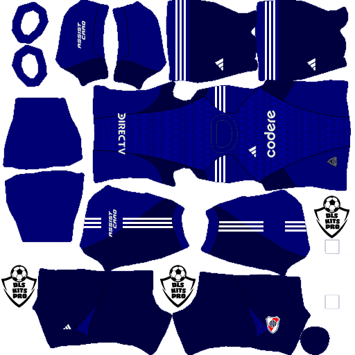Kit alternativo de goleiro do CA River Plate 2024